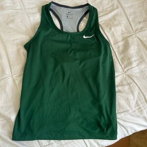 Nike Forest Green Performance Tank